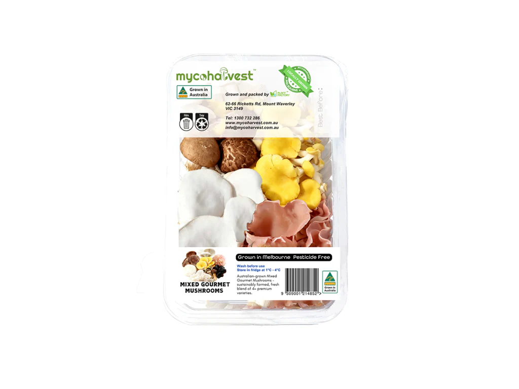 Mycoharvest Mixed Gourmet Mushrooms 200g - Image 3