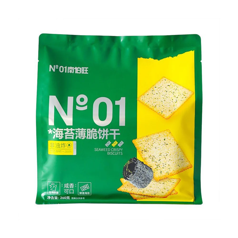 Nanbowang No.01 Seaweed Crispy Biscuits 260g