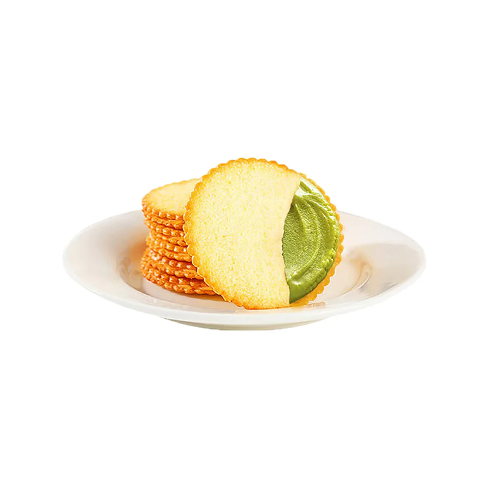 Nanbowang Pistachio Cream Filled Crispy Biscuits 188g - Image 2
