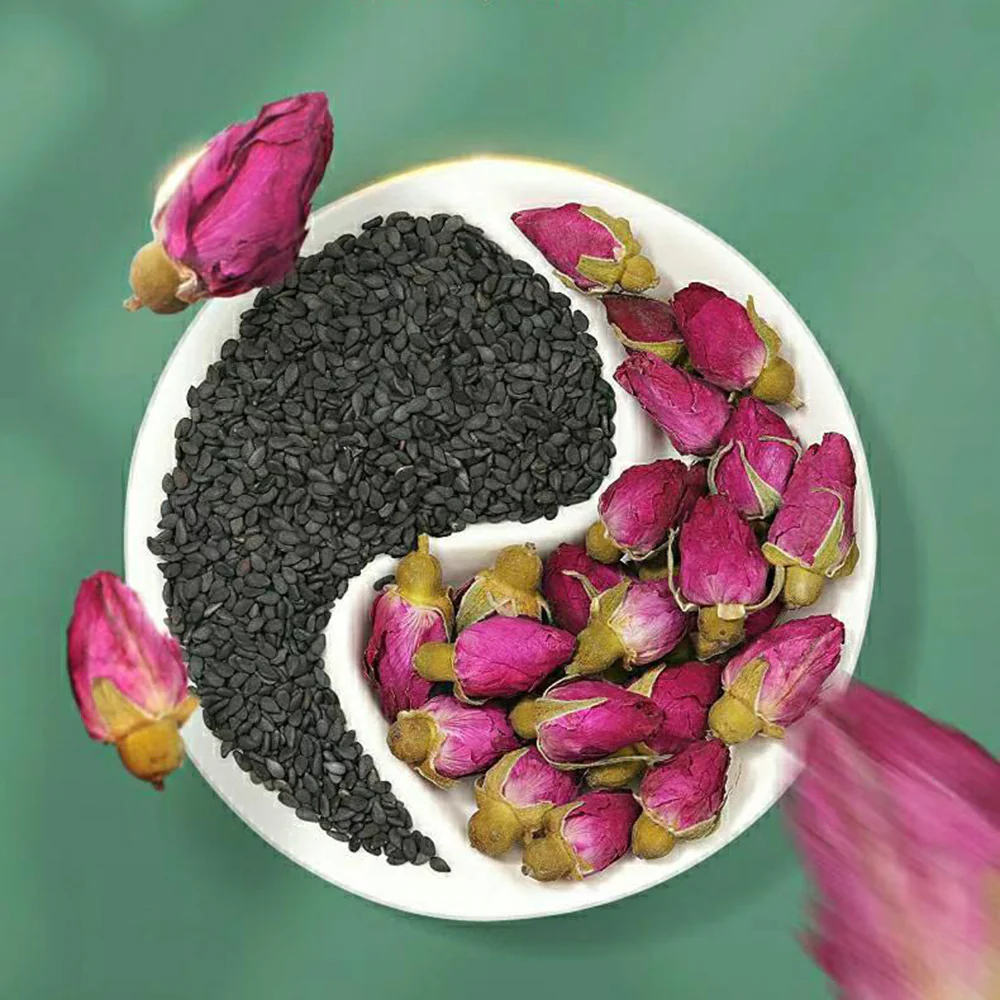 Nature's Precious Rose Cranberry Black Sesame Balls 140g - Image 3