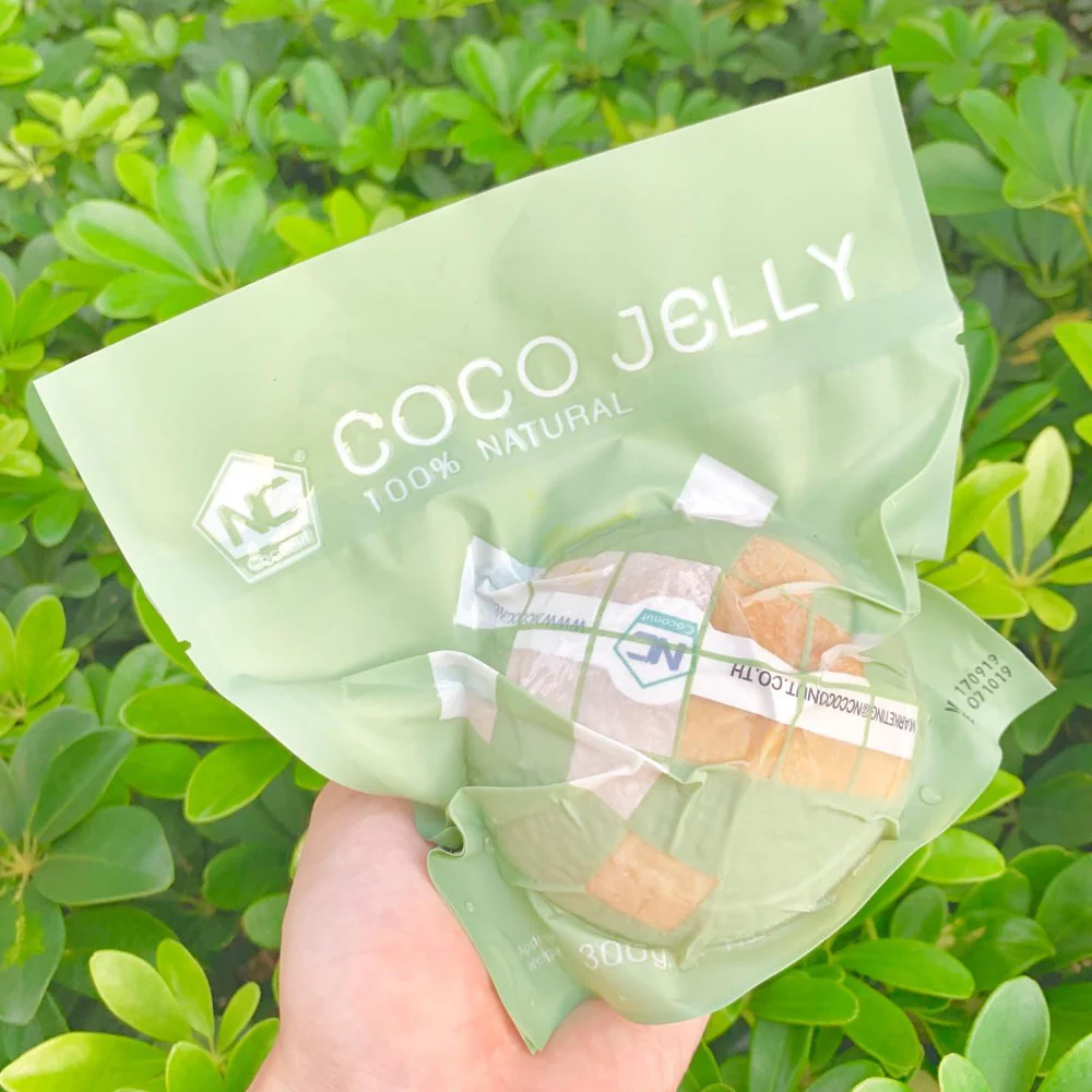 NC Coconut Coco Jelly 300g - Frozen Coconut Dessert in Natural Shell - Image 5