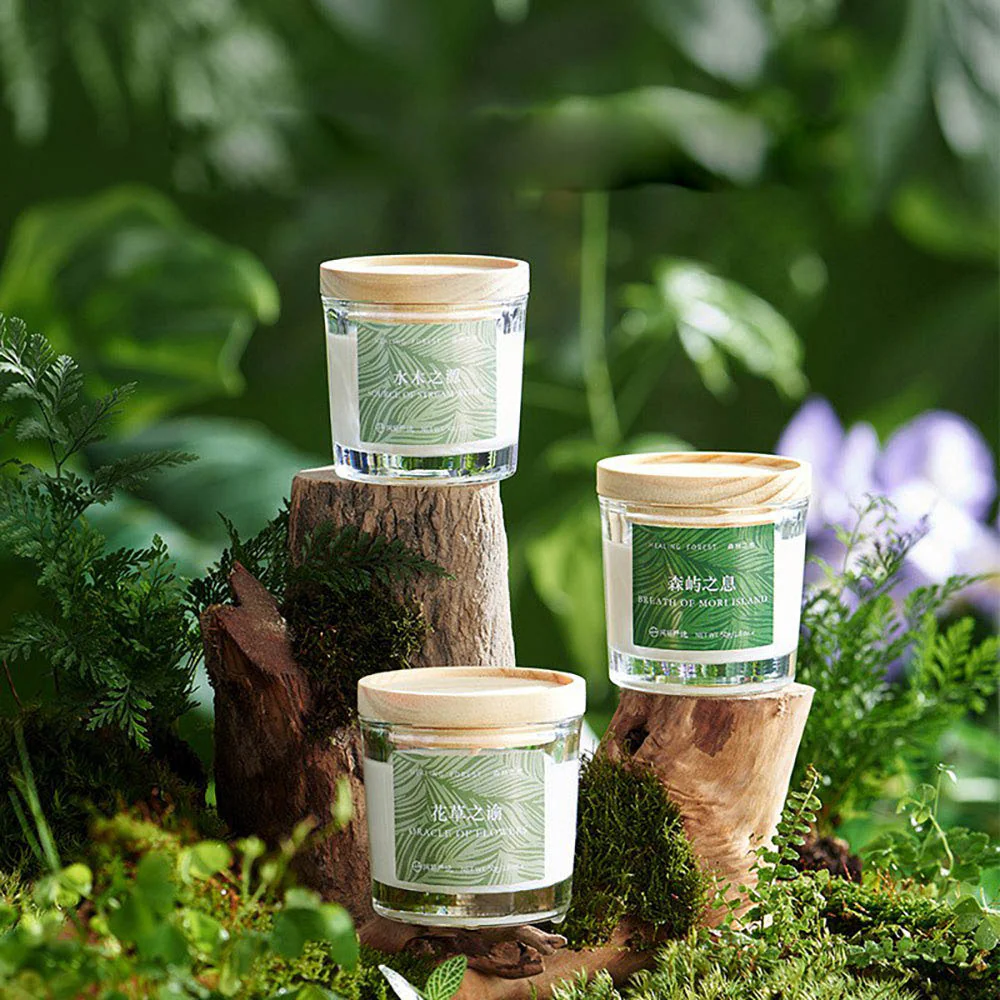 Lifease Healing Forest Aromatherapy Candle - Source of Stream Woods - 50g - Image 5