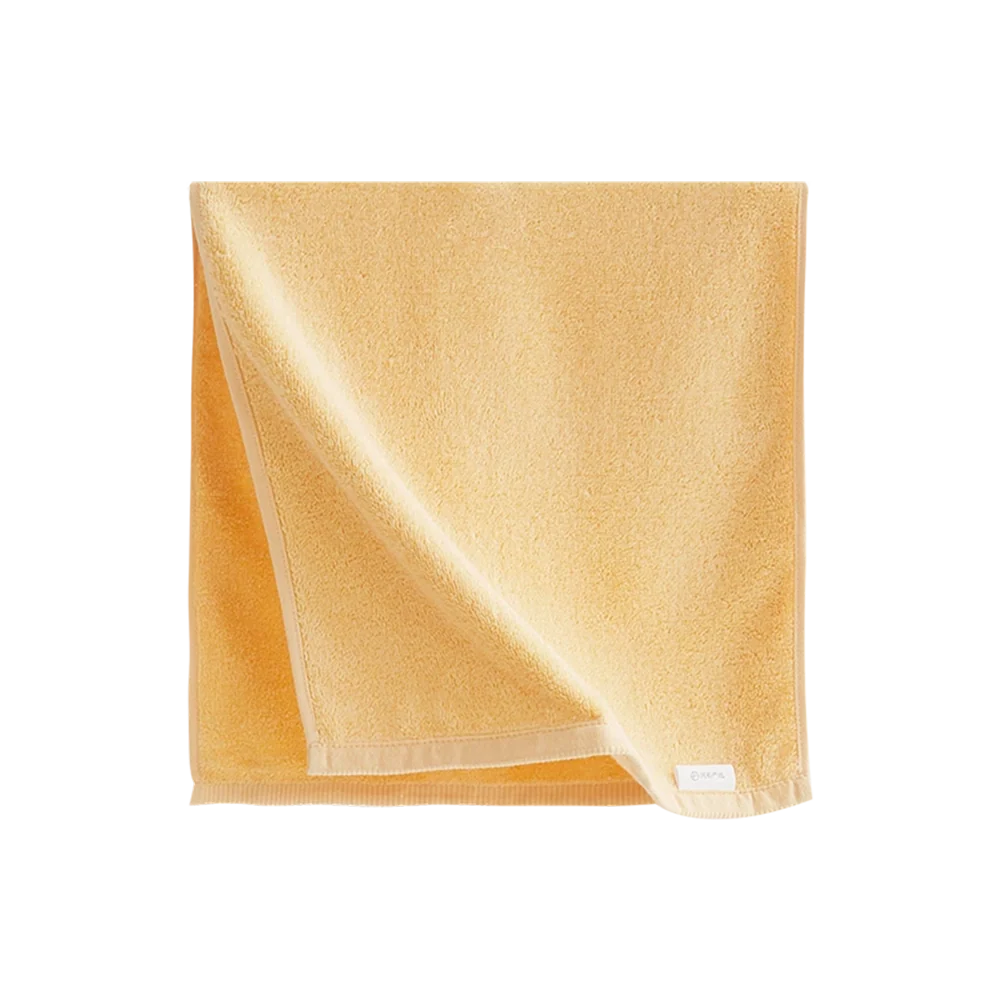 Lifease 100% Xinjiang Cotton Towel - Yellow, 32x70cm