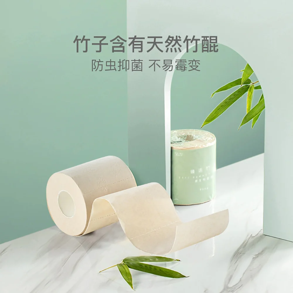 Lifease Bamboo 4-Ply Toilet Paper 140g x 10 Rolls - Image 2