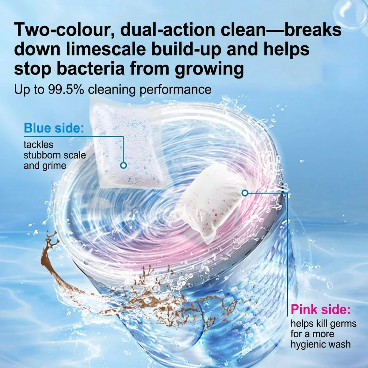 Lifease Dual Cyclone Washing Machine Cleaner - 240g - Image 2