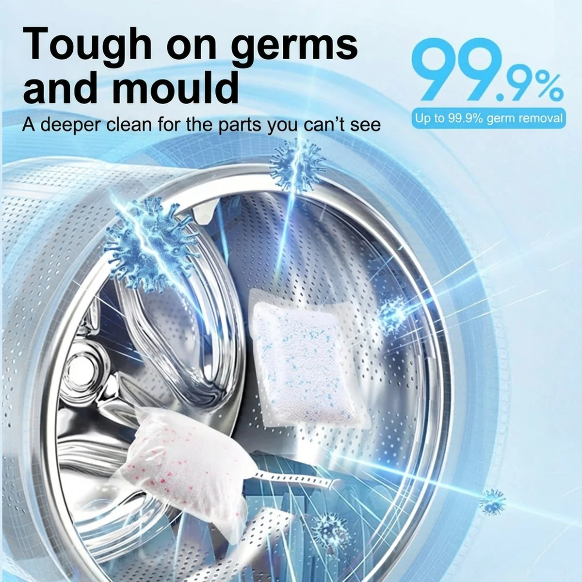 Lifease Dual Cyclone Washing Machine Cleaner - 240g - Image 5
