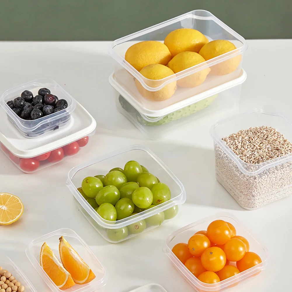 Lifease Food Storage Container Set - 8 Pieces, White - Image 2