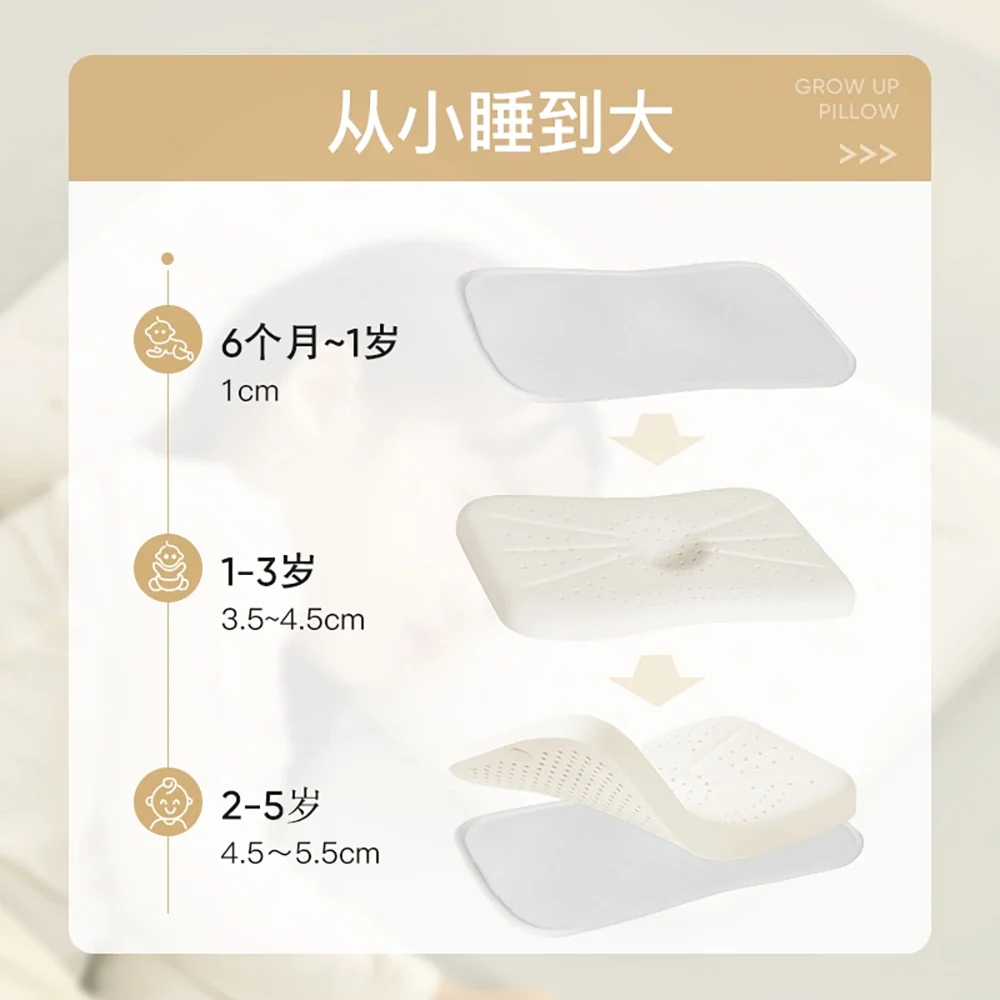Lifease Natural Latex Children's Growth Pillow - Amy Rabbit - Image 5