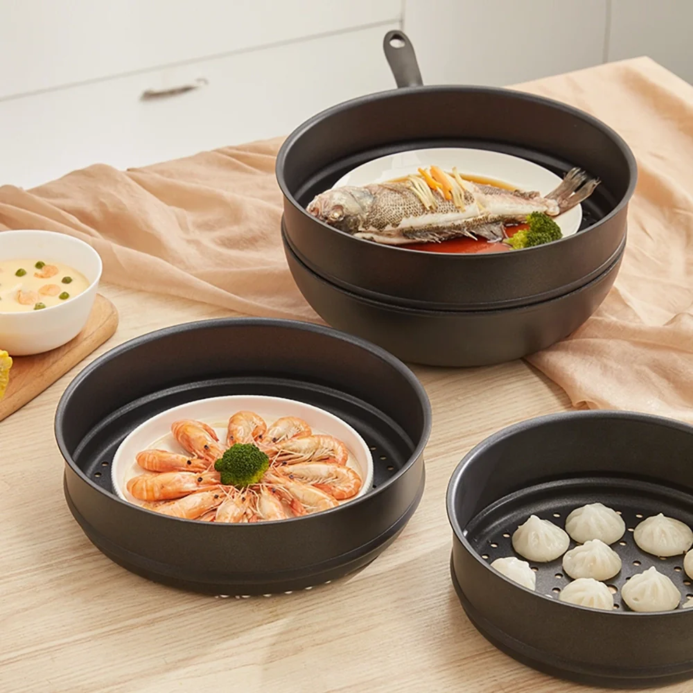 Lifease Non-Stick Steamer - 30cm - Image 2