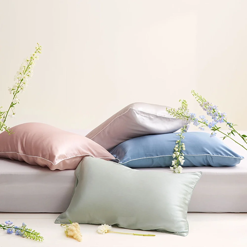 Lifease Silk Pillowcase - Elegant Silver, 1 Piece - Image 2