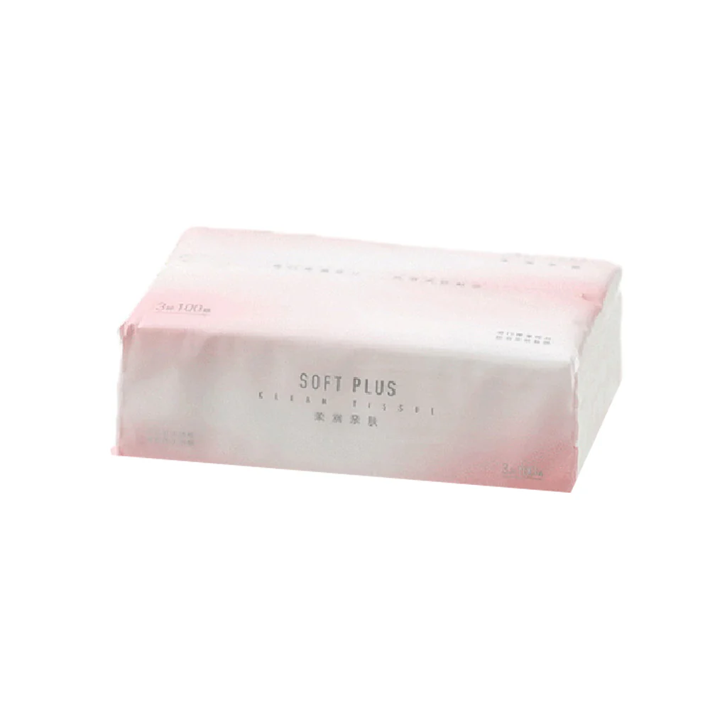 Lifease Soft Plus Cream Tissue - 100 Sheets