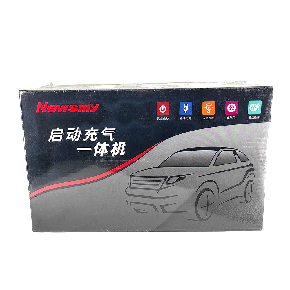Newman V5 Pioneer Car Jump Starter and Air Pump - 12000mAh - Image 2