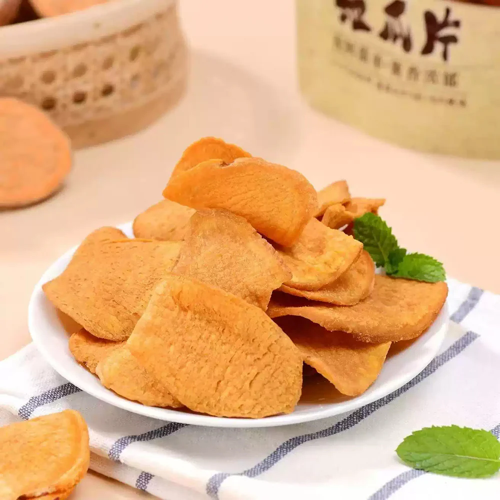 NianYiYan Sweet Potato Chips Sea Salt Flavor - 110g - Image 3