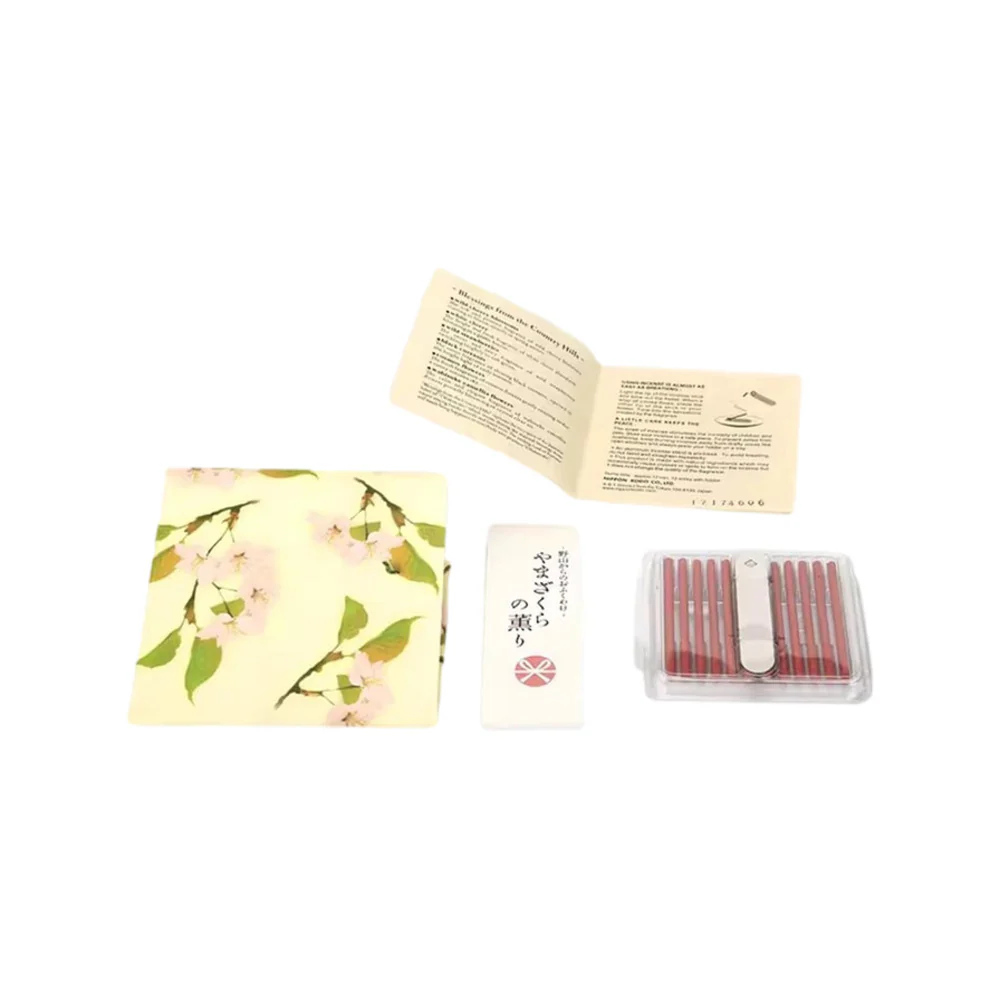 Nippon Kodo Mountain Cherry (Sakura) Japanese Incense – 12 Sticks - Image 2