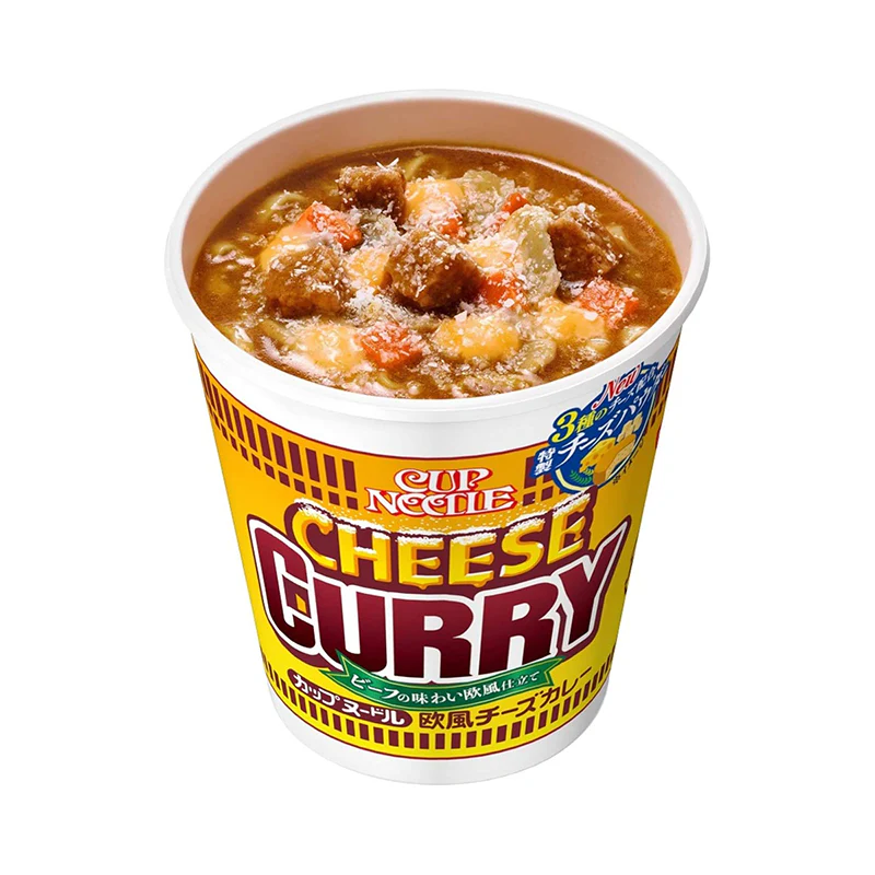 Nissin Cheese Curry Cup Noodles - 85g - Image 2
