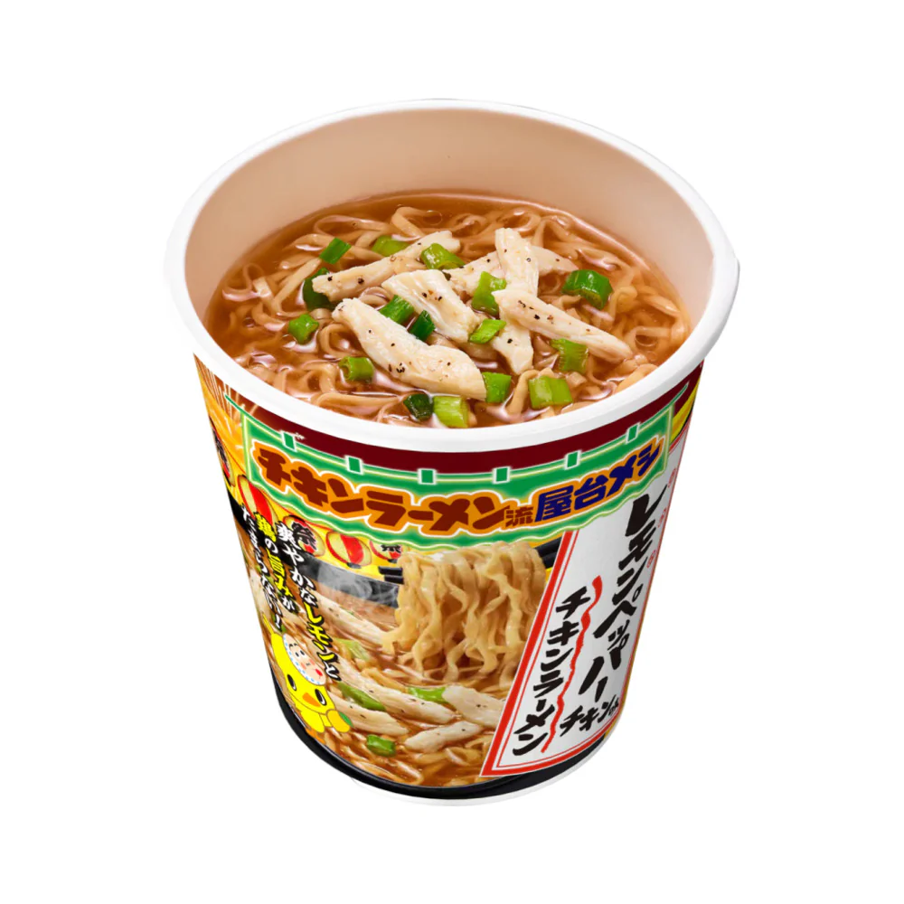 Nissin Chicken Ramen Lemon Pepper Chicken – Large Cup 90g - Instant Cup Ramen - Image 2