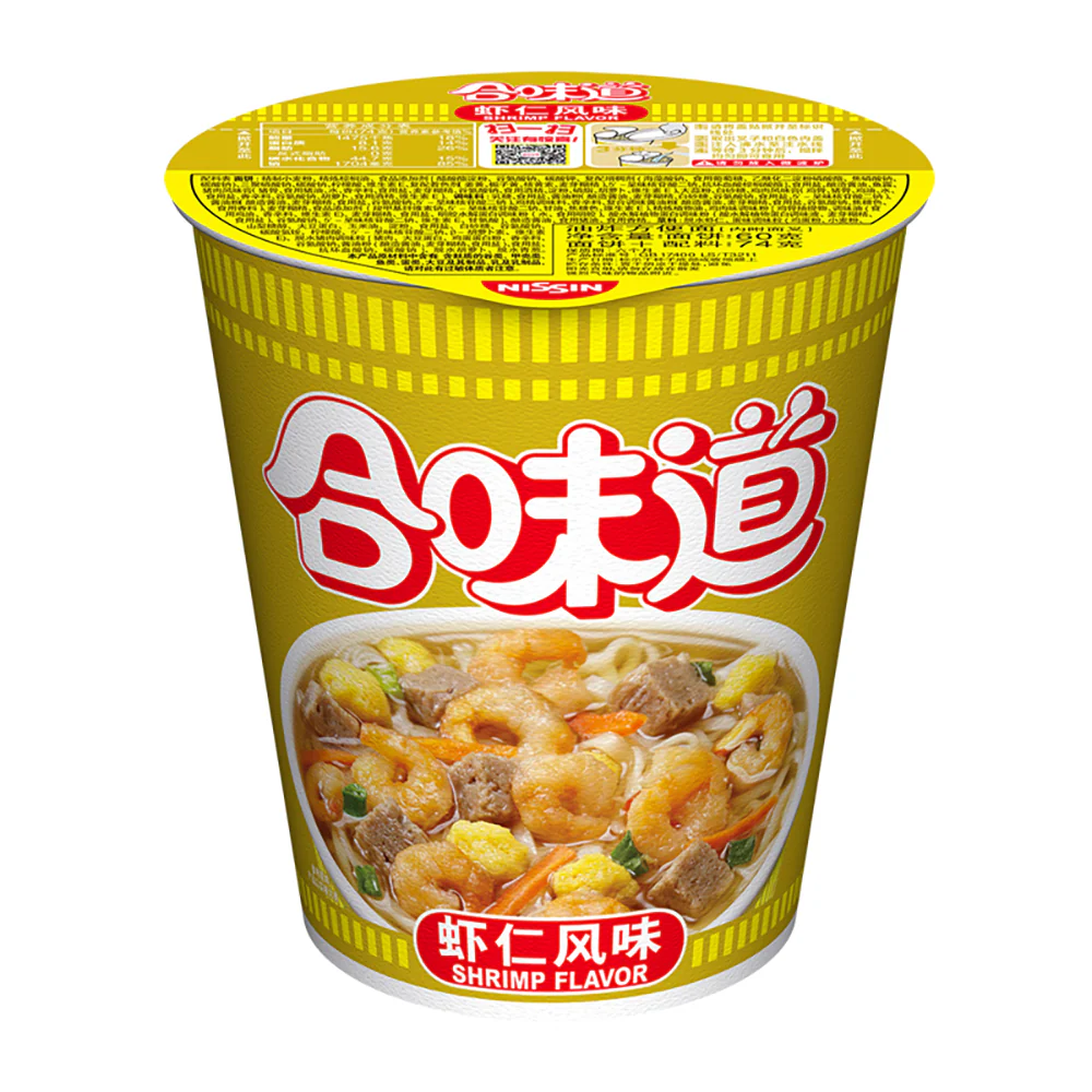 Nissin Cup Noodles Shrimp Flavor - 74g