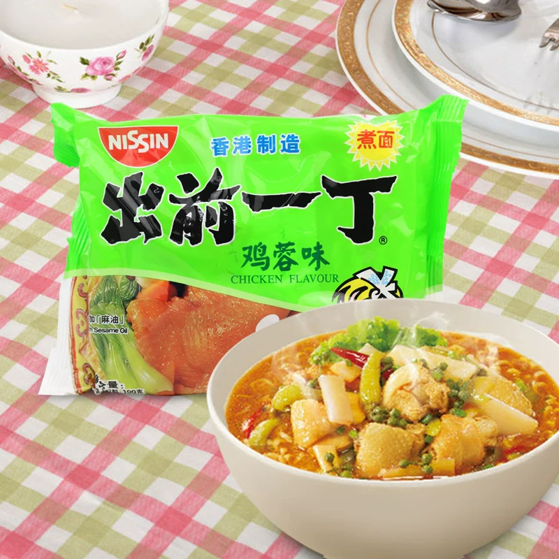 Nissin Demae Ramen Chicken Flavour - Box of 30 Packs (100g Each) - Image 2