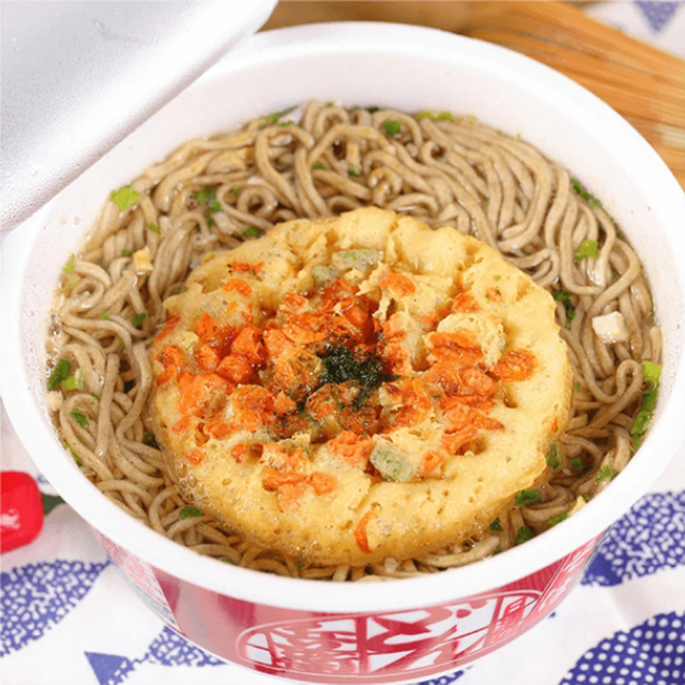 Nissin Donbei Tempura Soba Noodles - 100g - Image 2