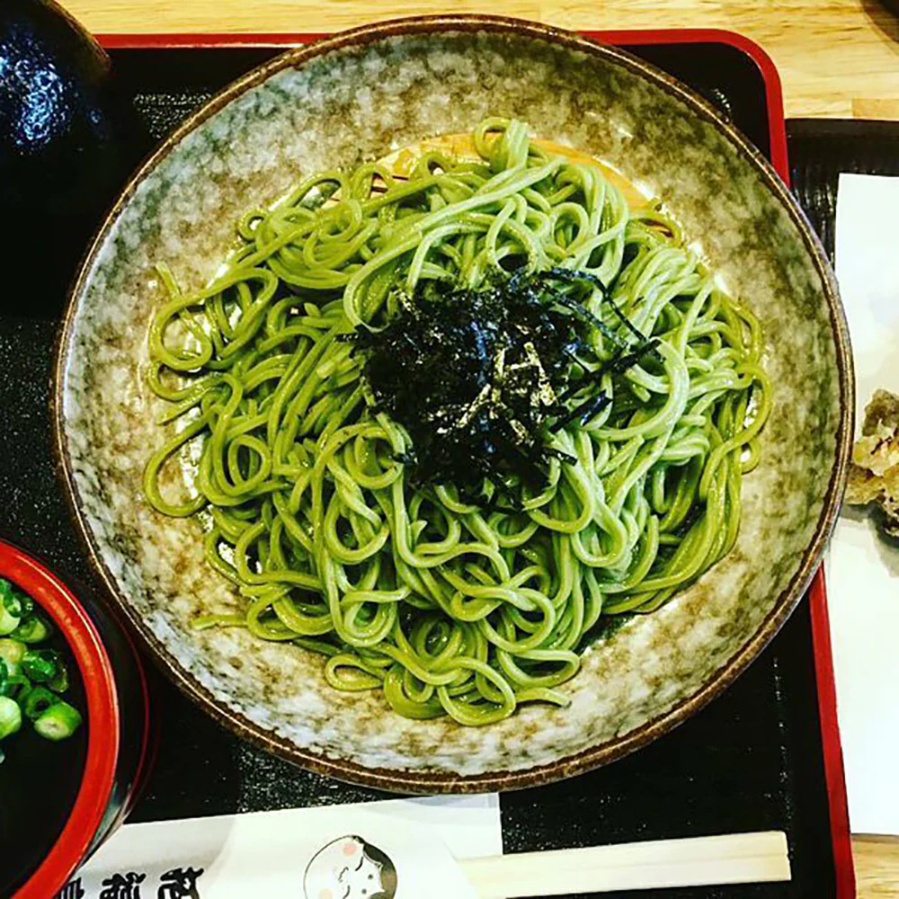 Nissin Green Tea Soba Noodles - 200g - Image 3