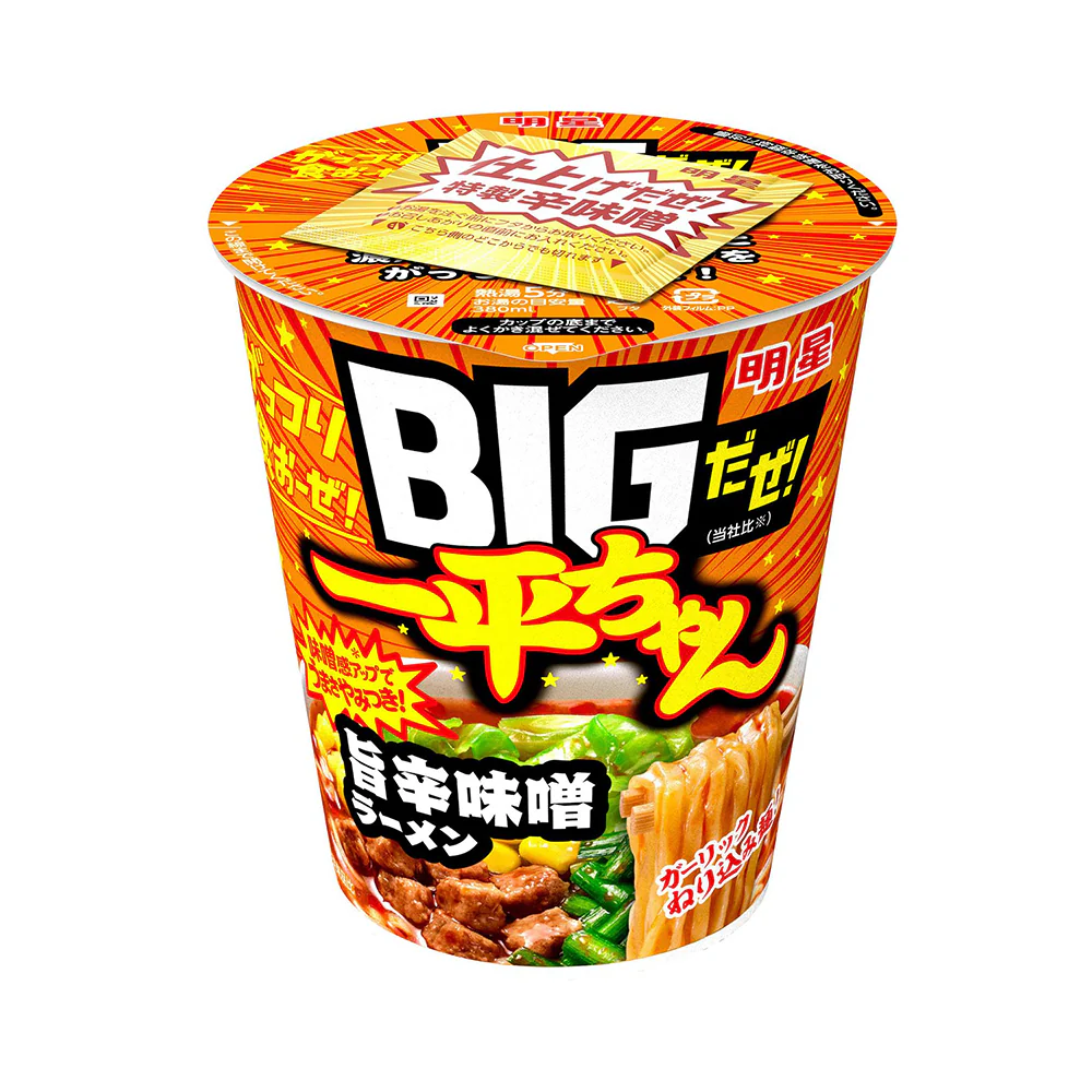 Nissin Myojo Ippei Yatai Spicy Miso Ramen Big Cup - 99g