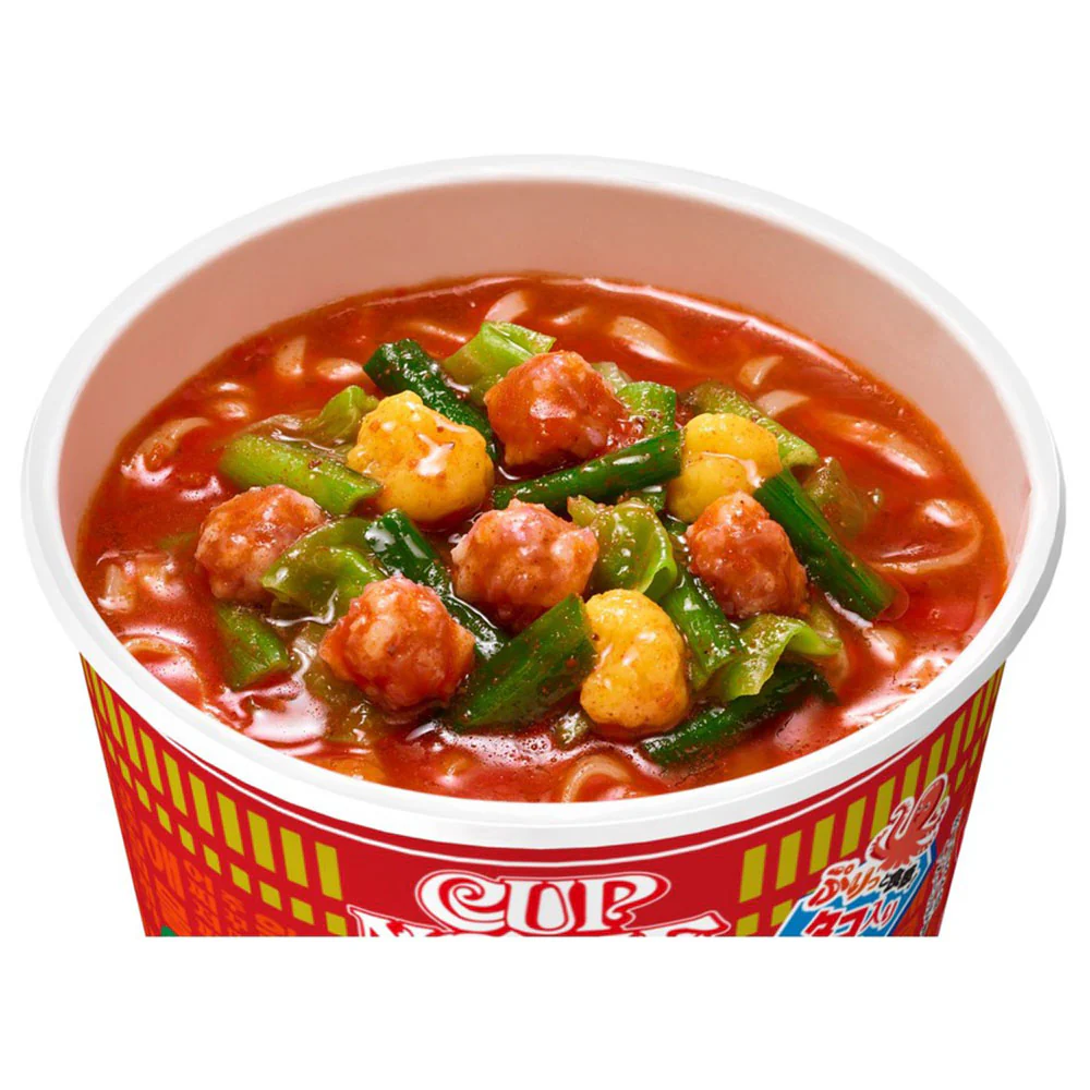 Nissin Spicy Seafood Cup Noodles - 80g - Image 2
