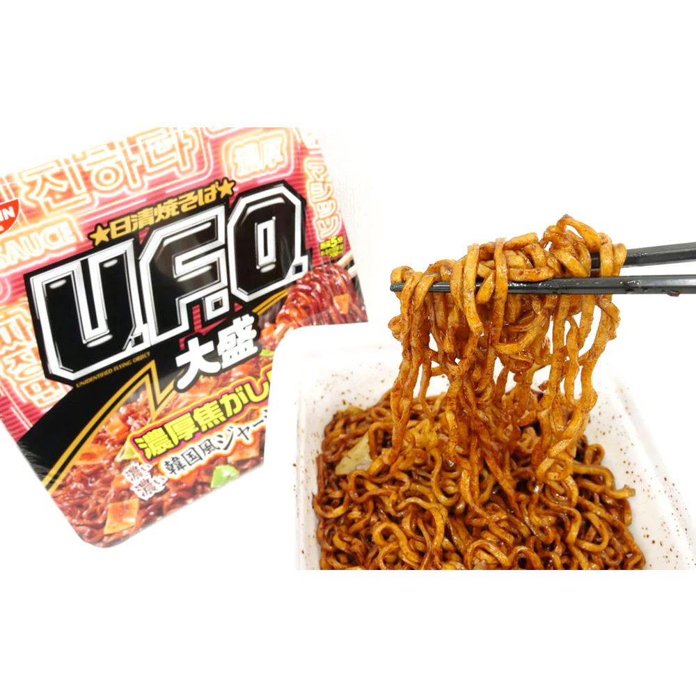 Nissin UFO Korean Style Jajangmyeon Instant Noodles - 164g - Image 3