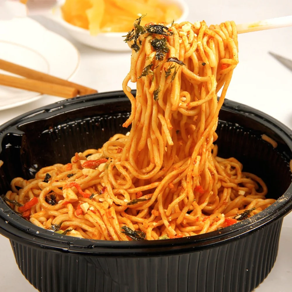 Nissin UFO Teppanyaki Spicy Beef Flavor Stir-Fried Noodles - 116g - Image 3