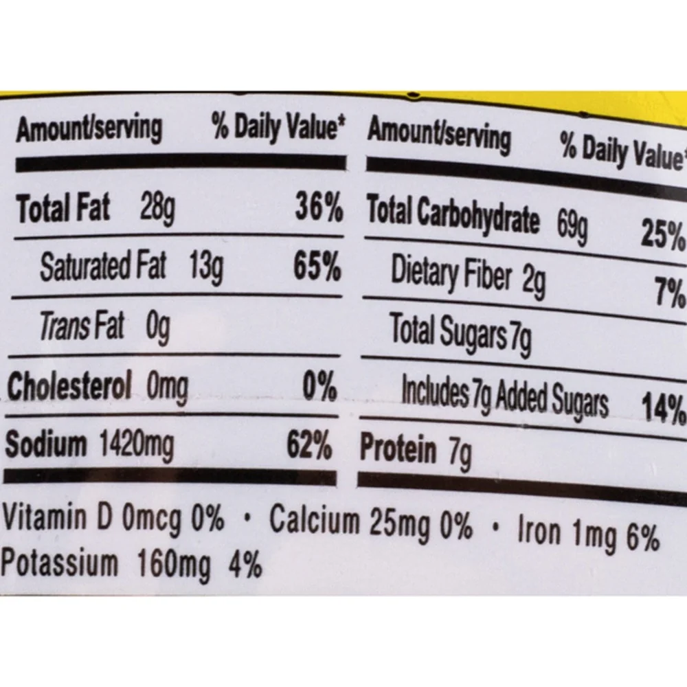 Nissin UFO Teppanyaki Spicy Beef Flavor Stir-Fried Noodles - 116g - Image 4
