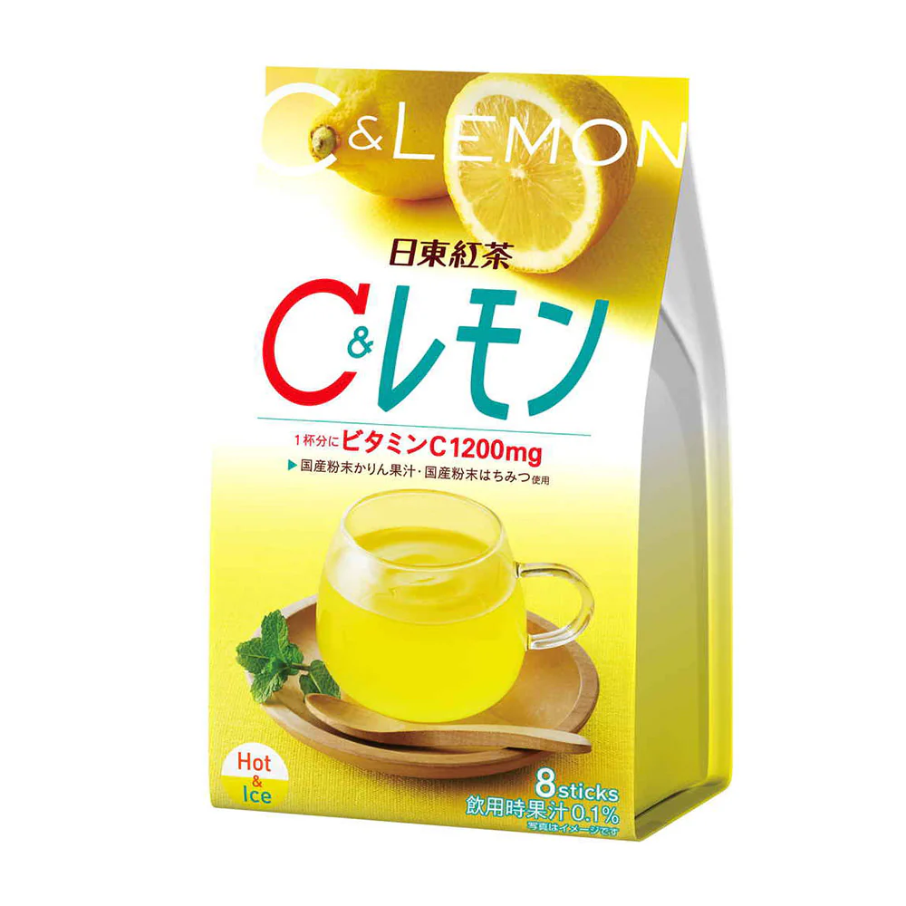 Nittoh C& Lemon Tea Instant Drink - 8 Sticks, 78g