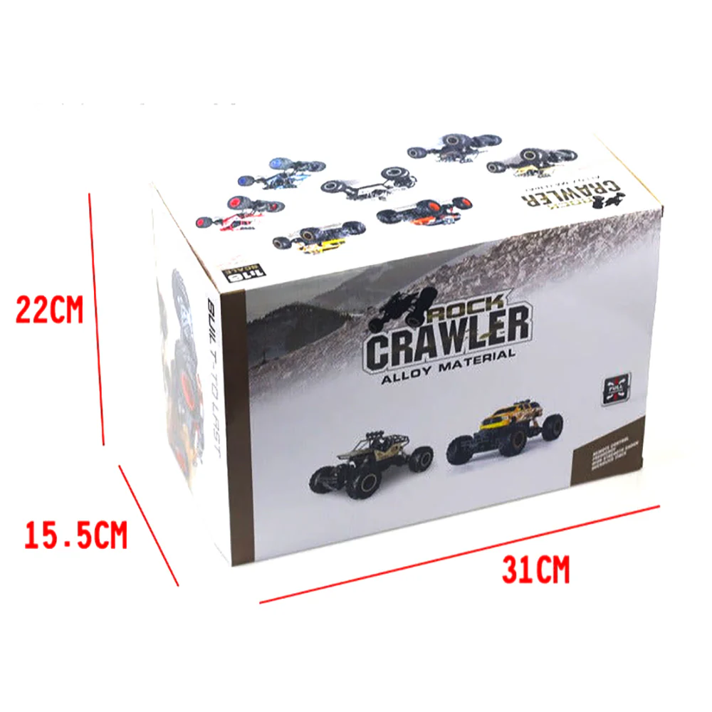 No Brainer 4WD Remote Control Monster Truck - Black - Image 4