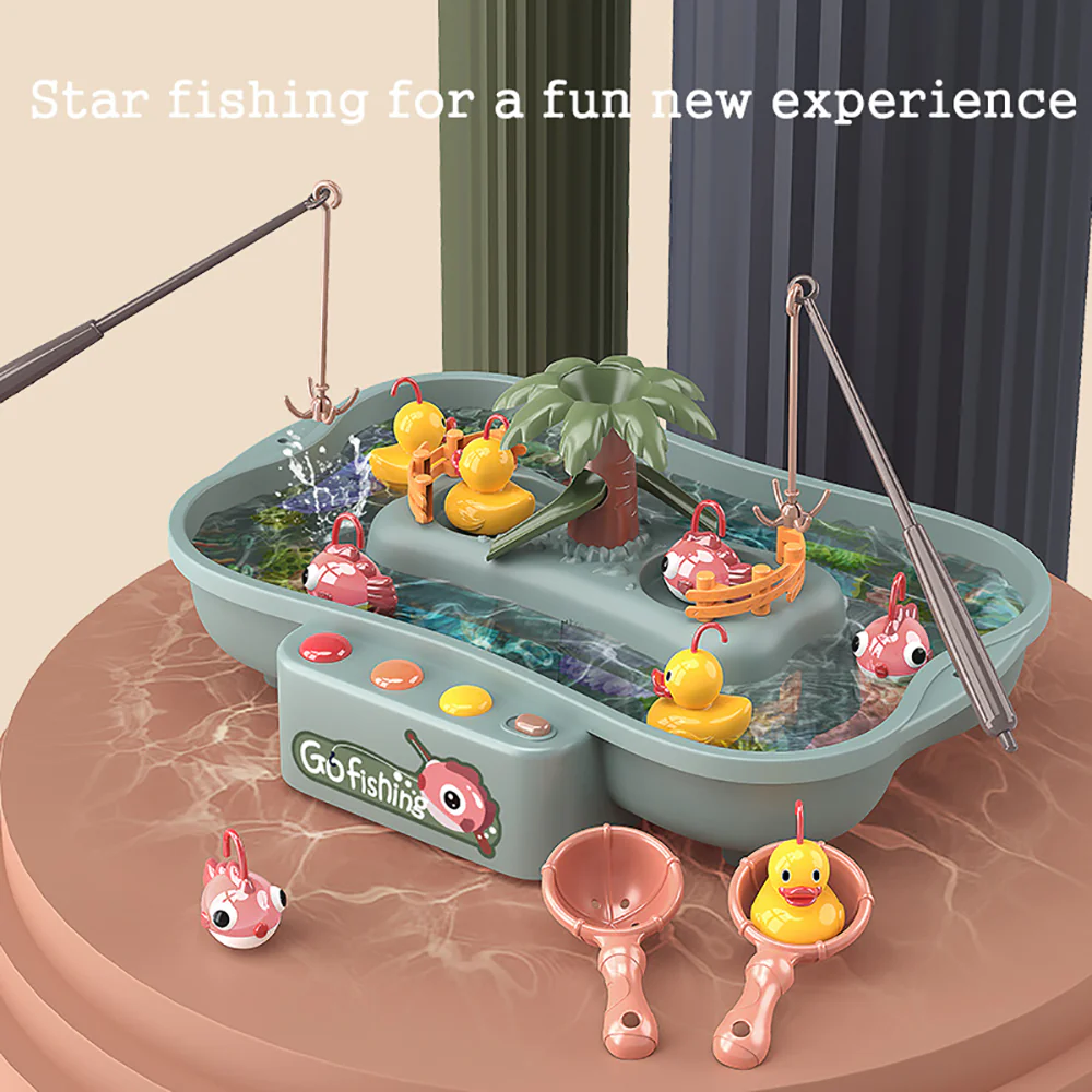 No Brainer Children's Fishing Duck Toy Set - Random Color - Image 2