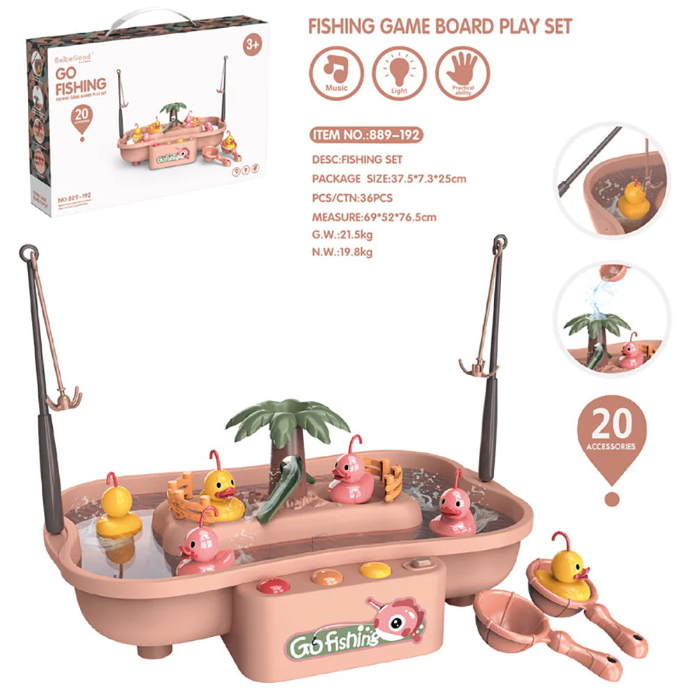 No Brainer Children's Fishing Duck Toy Set - Random Color - Image 4
