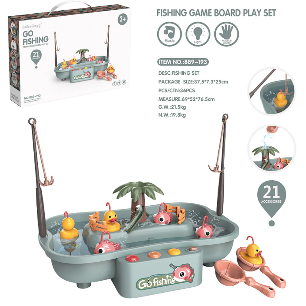 No Brainer Children's Fishing Duck Toy Set - Random Color - Image 5