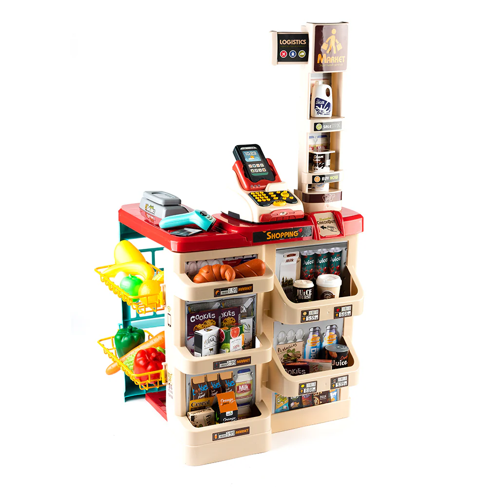 No Brainer Home Mini Supermarket Toy Set - 48 Pieces - Image 2