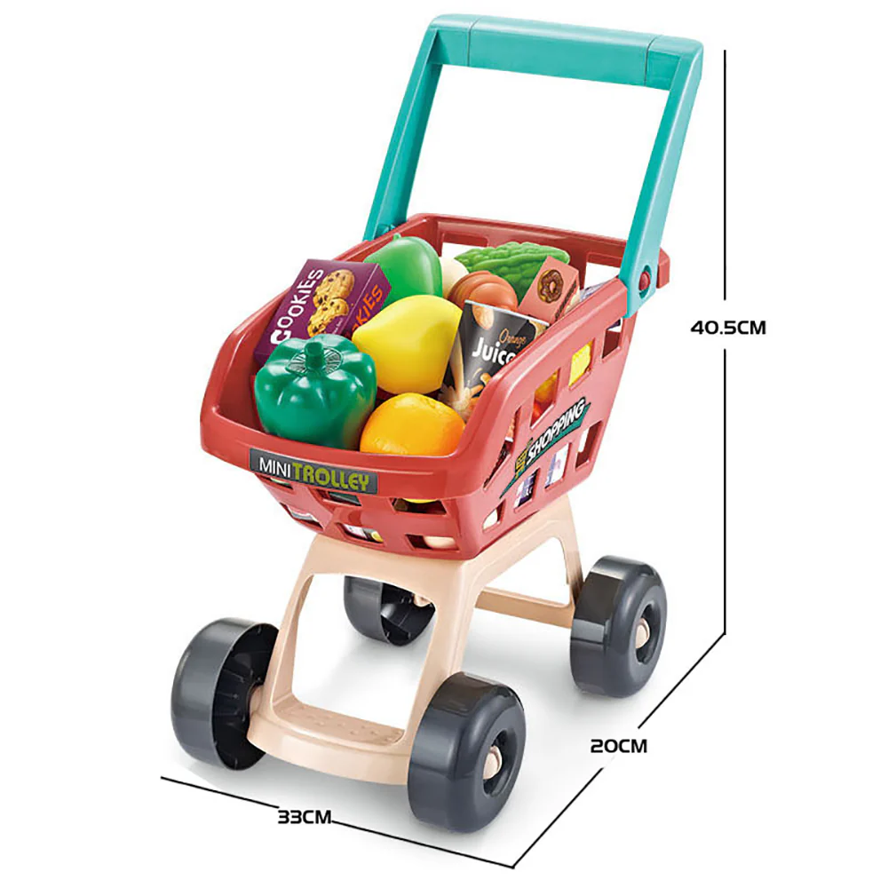 No Brainer Home Mini Supermarket Toy Set - 48 Pieces - Image 4