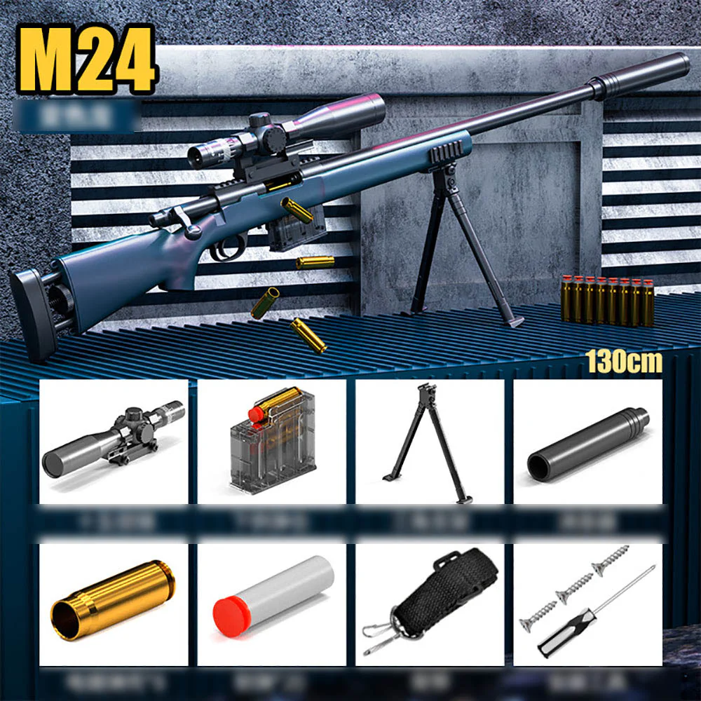 No Brainer M24 Sniper Rifle Replica - Chameleon Color - Image 4