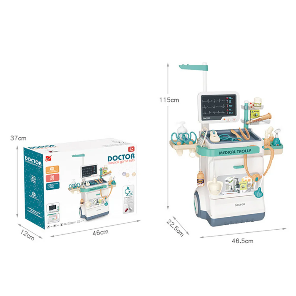 No Brainer Medical Playset Standard Edition - 20 Pieces - Image 2