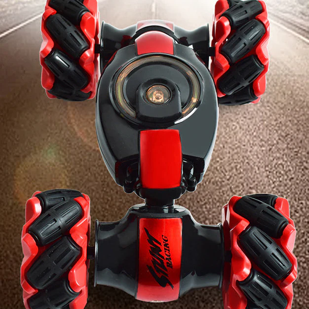 No Brainer Multi-Functional Remote Control Stunt Car - Red - Image 2