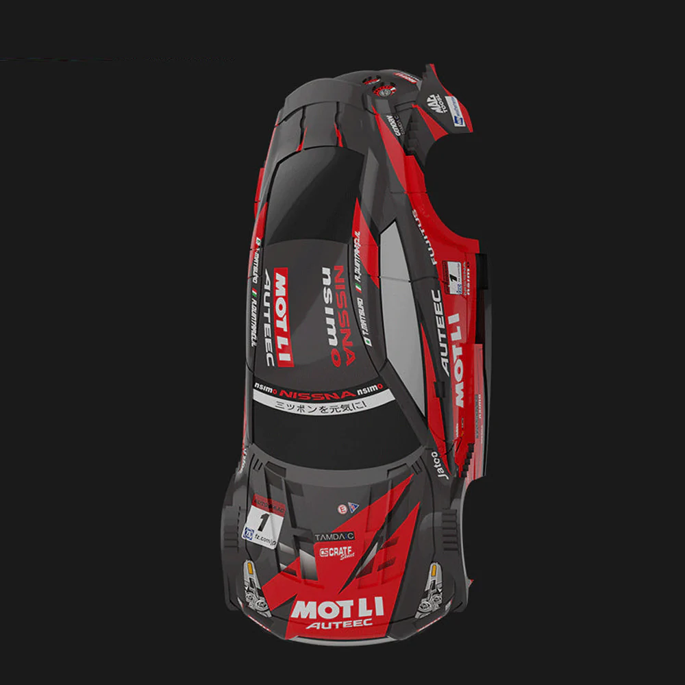 No Brainer Remote Control Drift Car - Red - Image 2