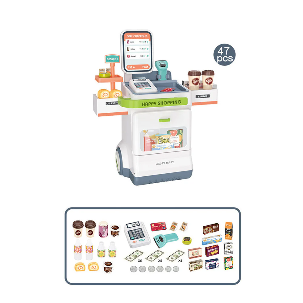 No Brainer Supermarket Checkout Toy Set - Image 2