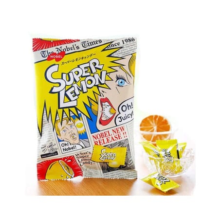 Nobel Super Lemon Candy - Original Flavor, 88g - Image 2