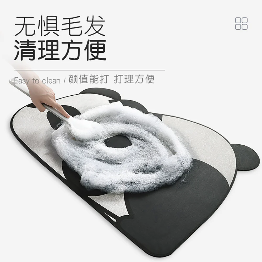 Non-Slip Absorbent Mat with Bear Design - 40x60cm - Image 3