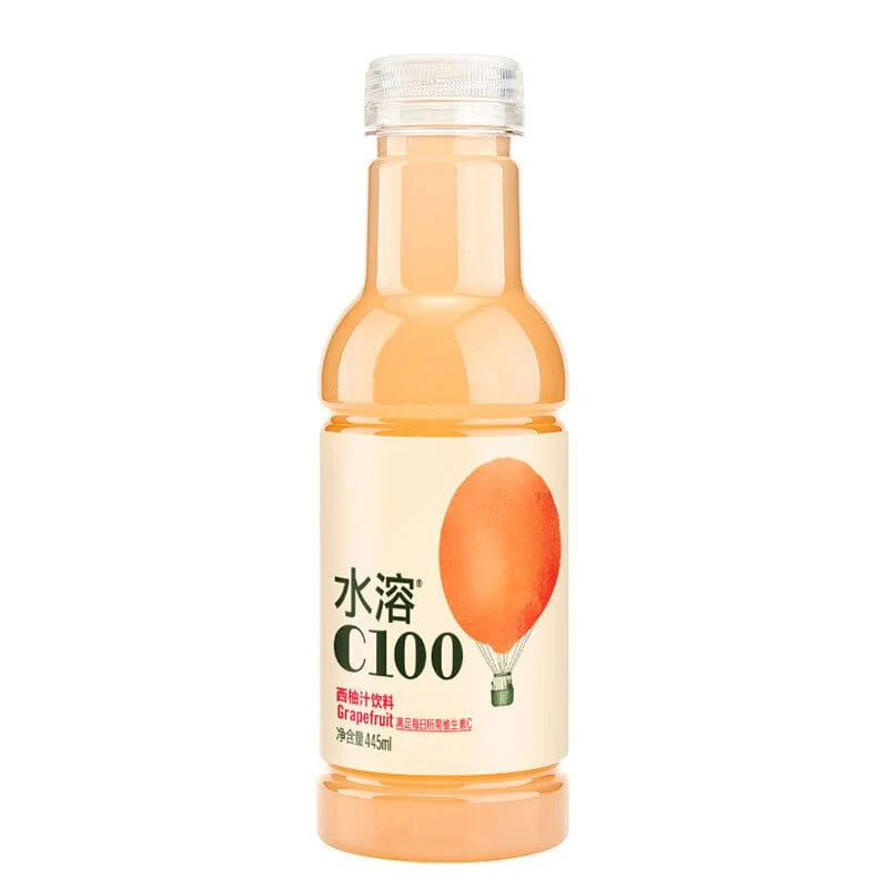 Nongfu Spring C100 Grapefruit Juice Drink - 445ml x 15 Bottles - Image 3