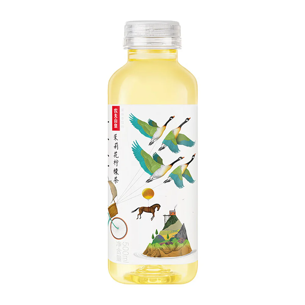 Nongfu Spring Jasmine Lemon Tea - 500ml x 15 Bottles - Image 4