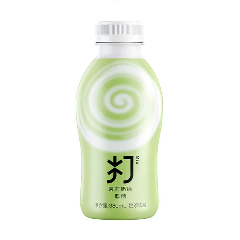 Nongfu Spring Jasmine Milk Green Tea Low Sugar 380ml