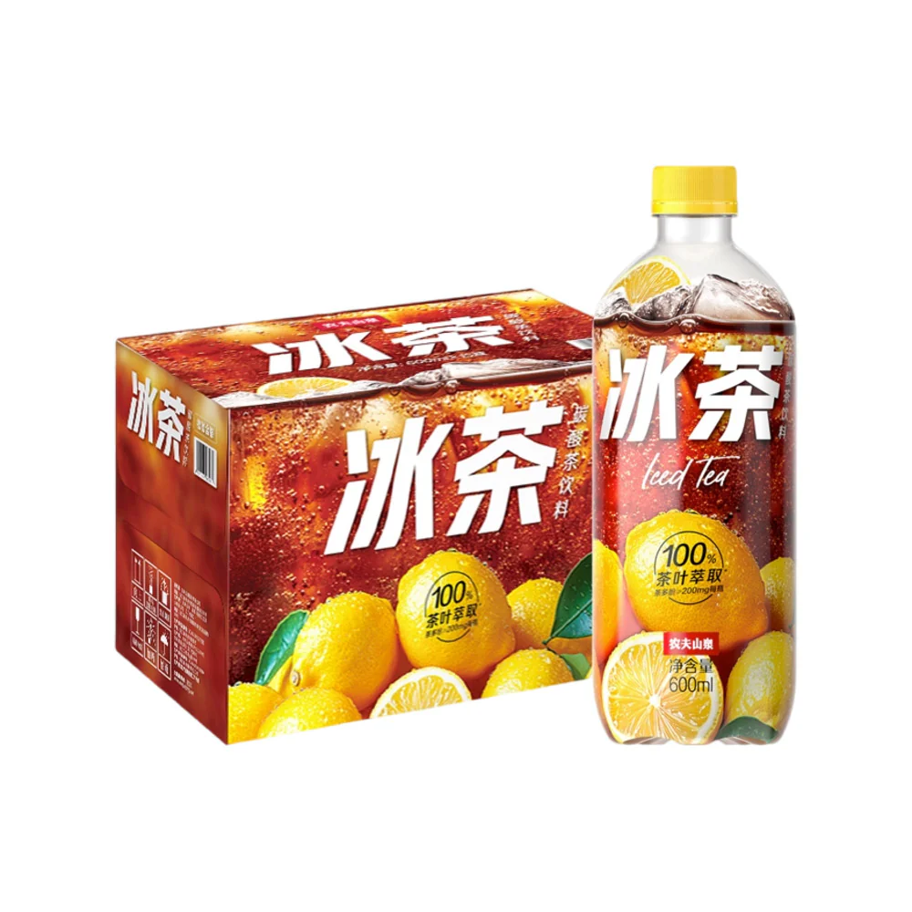 Nongfu Spring Lemon Iced Black Tea – 600ml x 15 Bottles