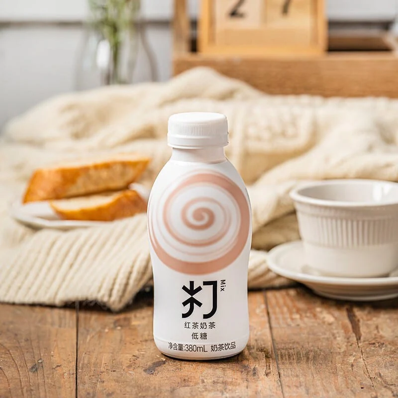 Nongfu Spring Low Sugar Milk Tea - Black Tea, 380ml x 15 Bottles - Image 2