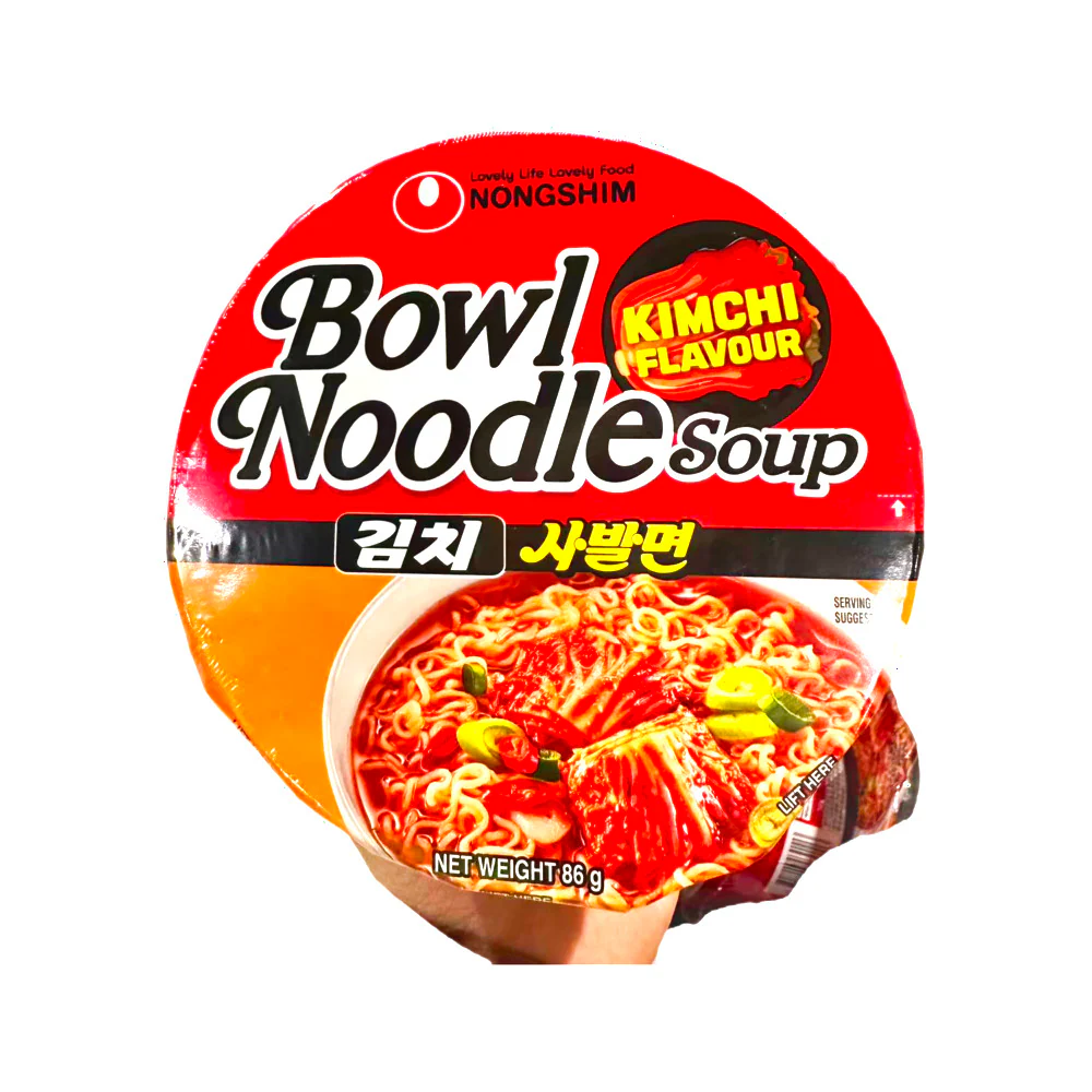 Nongshim Kimchi Bowl Noodle Soup 86g - Instant Ramen