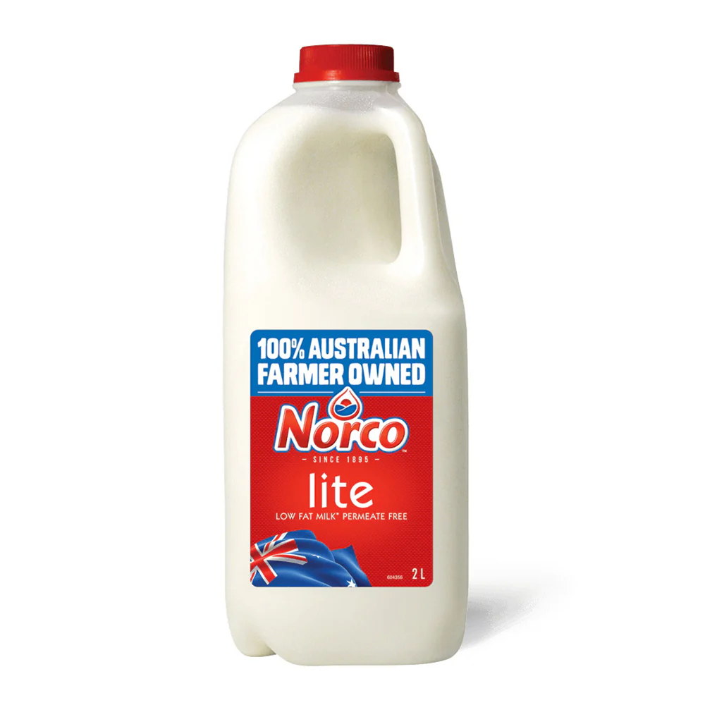 Norco Lite Low Fat Milk - 2L